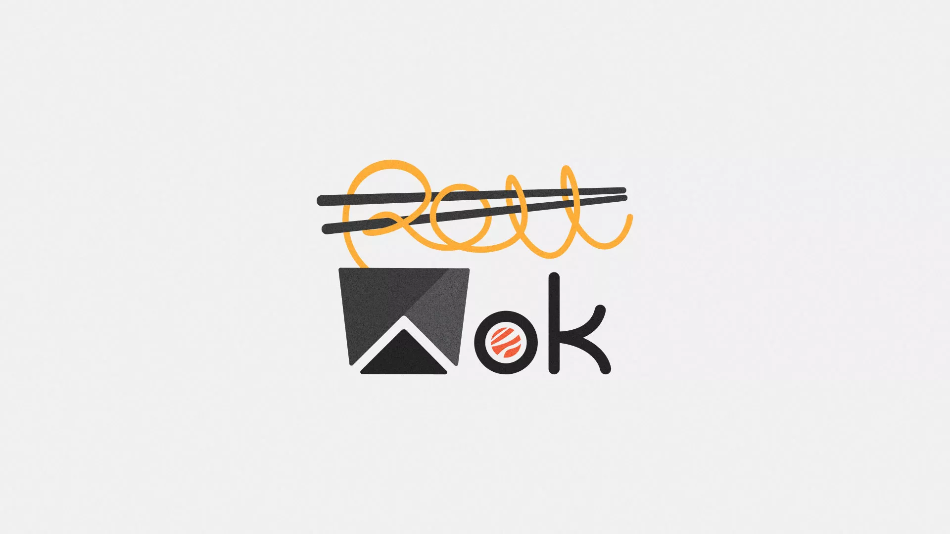Разработка логотипа в Прокопьевске для суши-бара «Roll Wok Club» Разработка логотипа в Прокопьевске для суши-бара «Roll Wok Club»