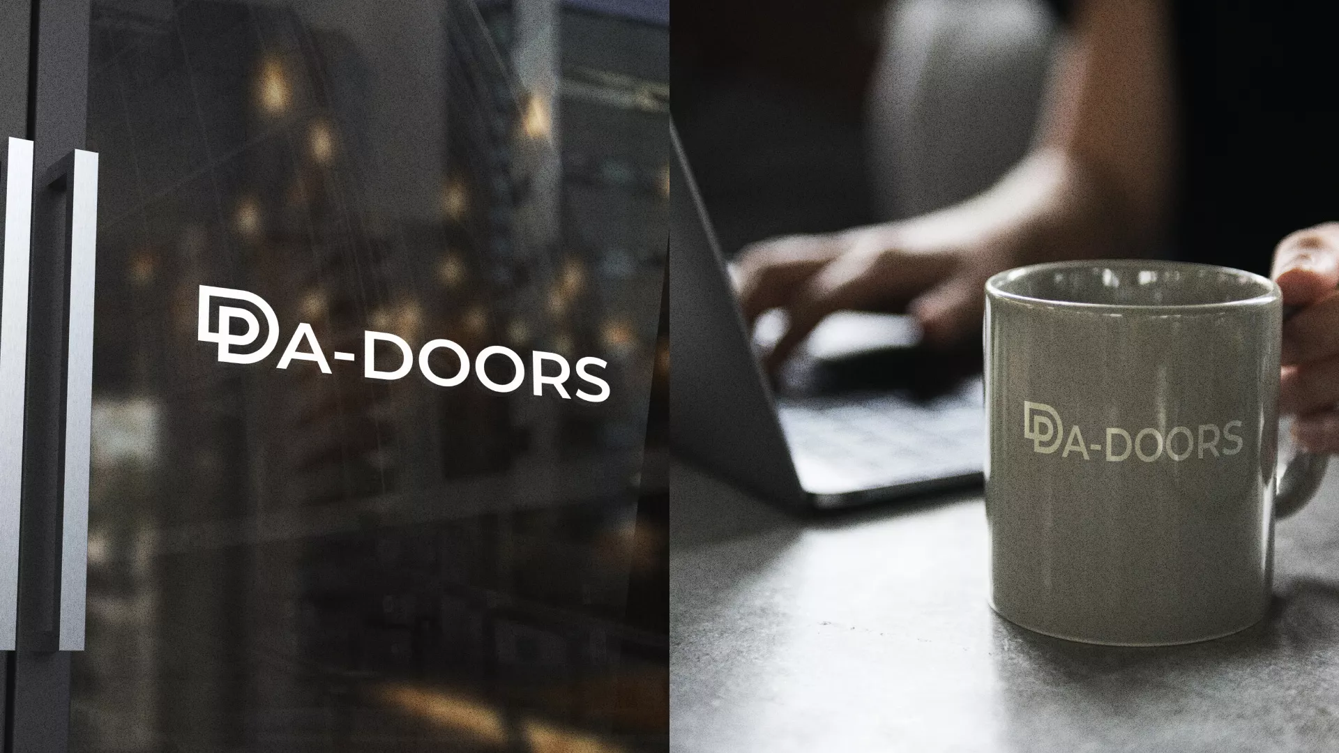 Создание логотипа компании «DA-DOORS» в Прокопьевске